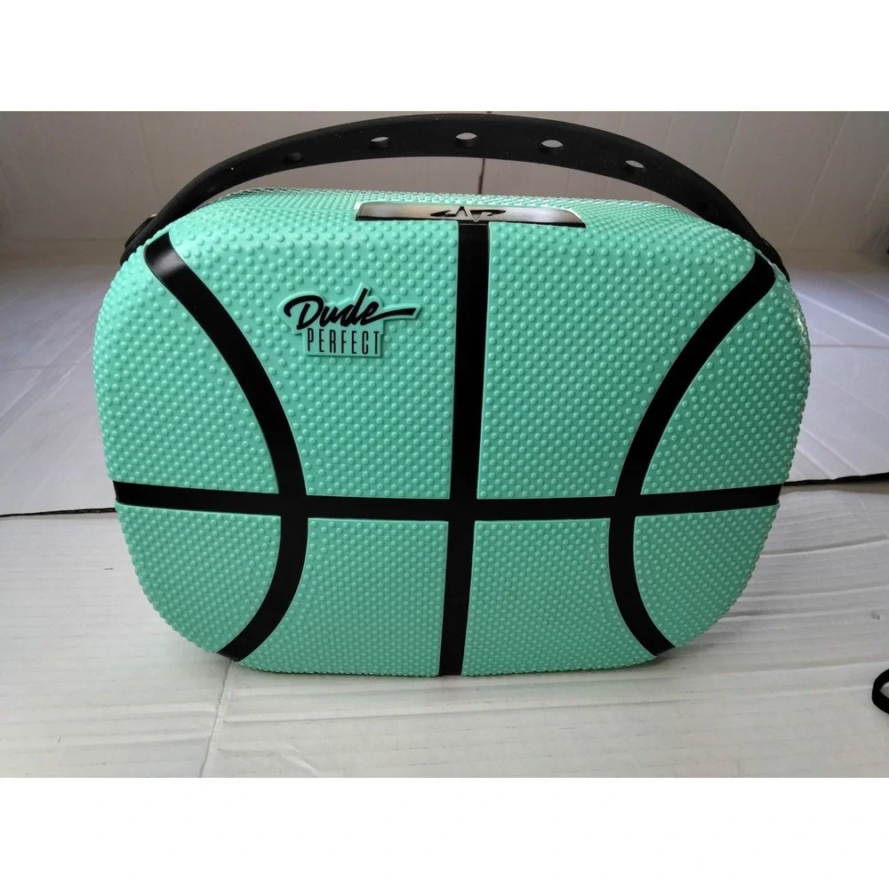 Dude Perfect Lunch Box Mint Green Basketball Noggz Collectible Bento Travel Case